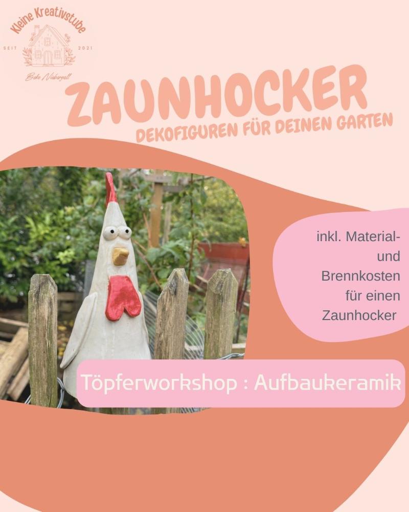 Töpferworkshop Zaunhocker
