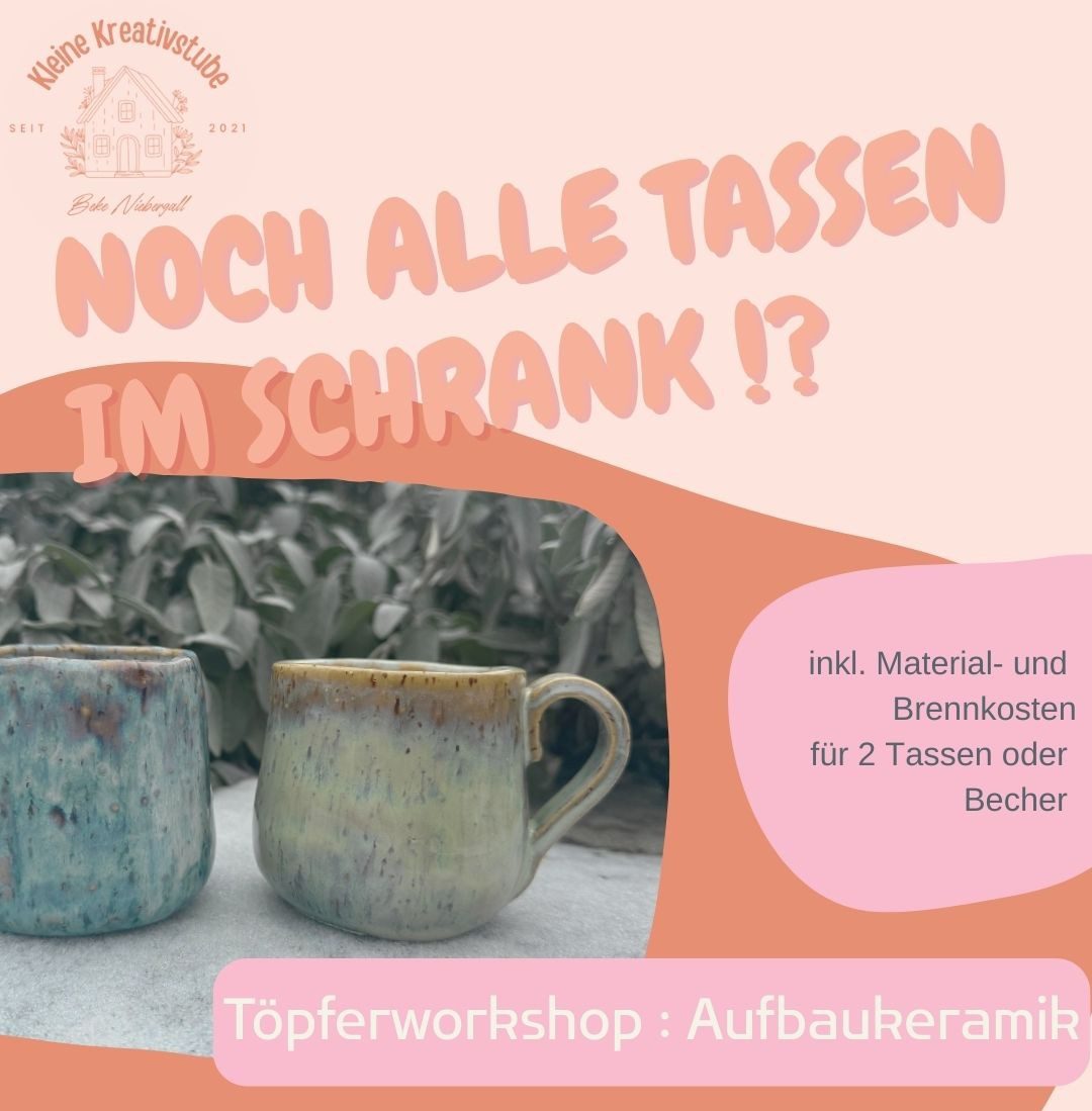 Töpferworkshop Tassen