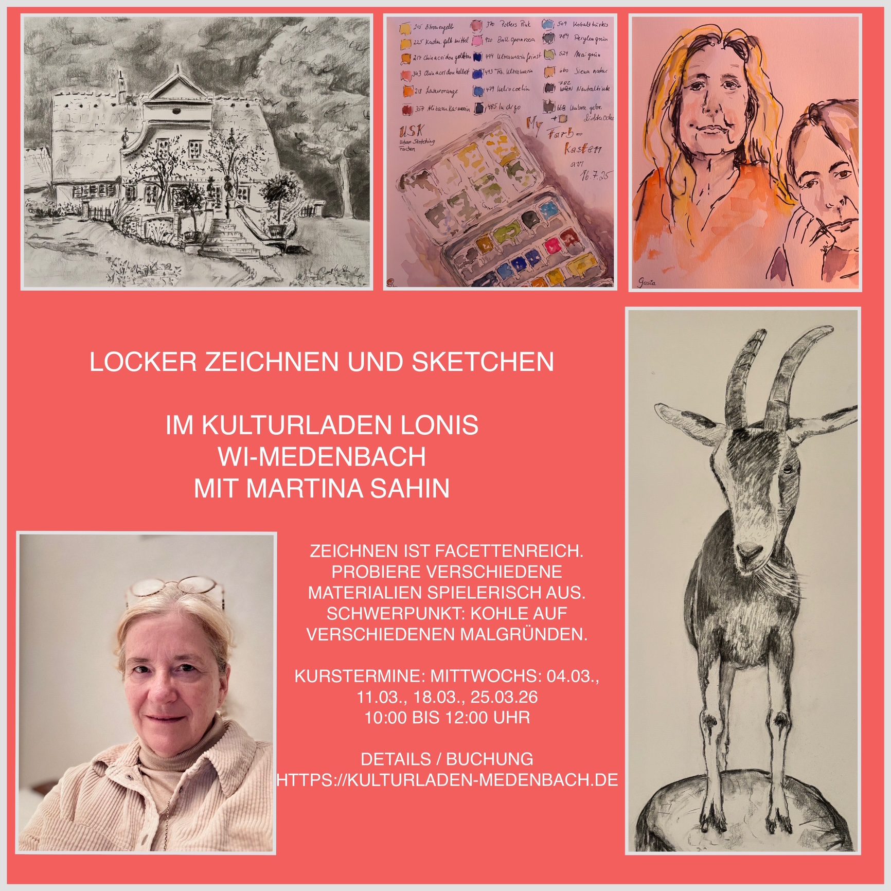 Locker Zeichnen und Sketchen