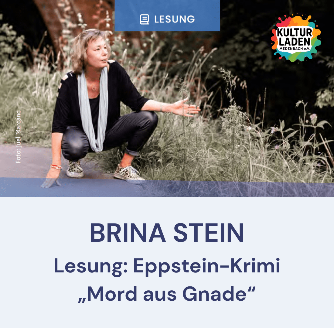 Krimi-Lesung mit Brina Stein