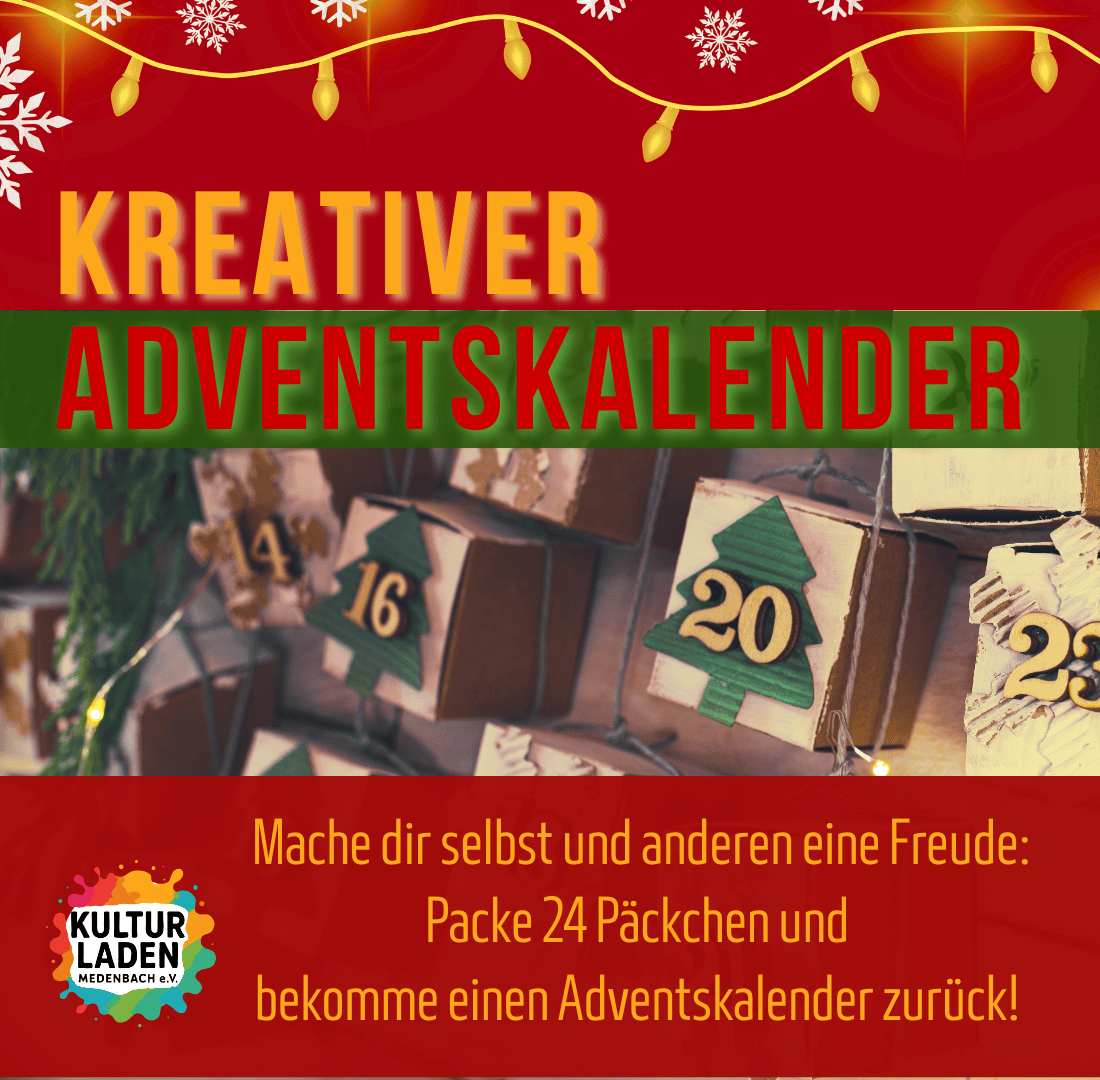 Kreativer Adventskalender 2026